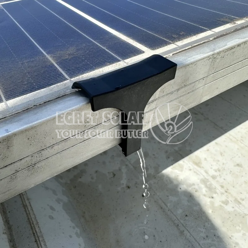 ဆိုလာပြား ရေမြောင်းအပိုင်း Pv Modules သန့်ရှင်းရေးအပိုင်း