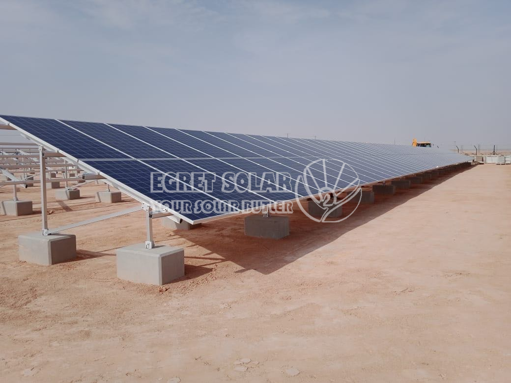 UAE တွင် 300KW Solar Ground Mounting Structure တပ်ဆင်ခြင်း။