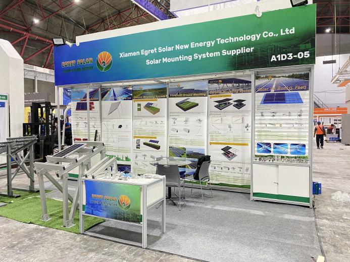 Egret Solar Mounting Bracket သည် Solartech Indonesia 2026 တွင် တောက်ပနေပါသည်။