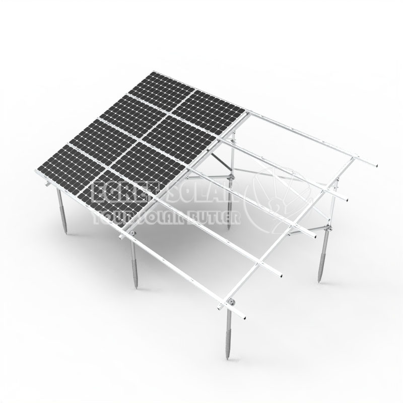 Solar Aluminum Ground Mounting Bracket အမျိုးအစား