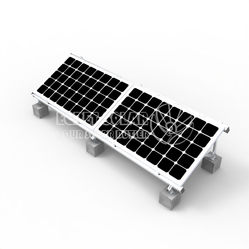 Solar Ballast Flat Roof Mounting စနစ်