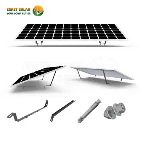 Solar Flat Roof Mounting Ballast စနစ်