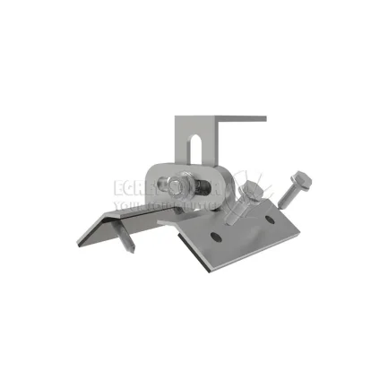 Trapezoidal စာရွက်သတ္တု standing-seam clamp trapef mount ကို